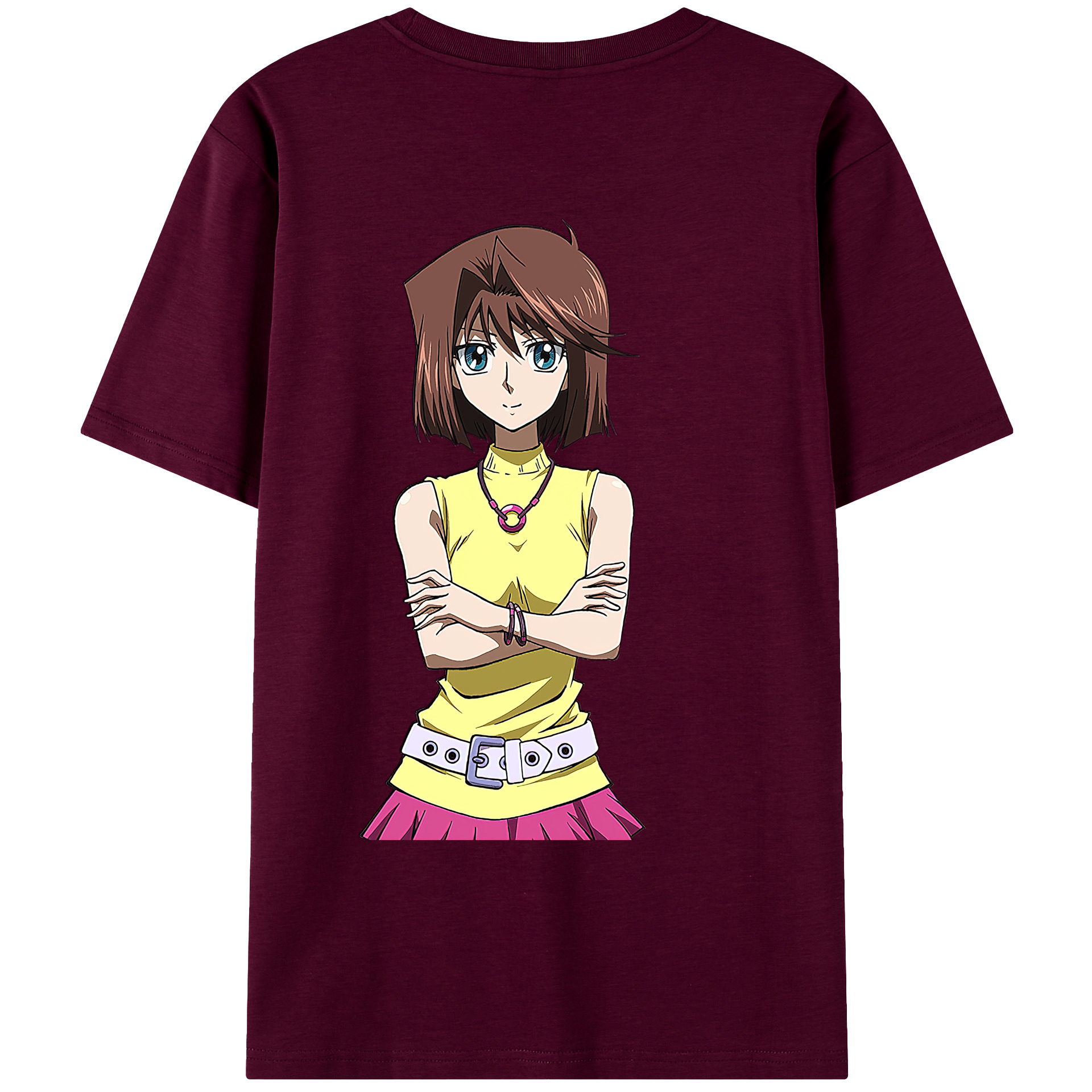 遊☆戯☆王 Yu-Gi-Oh! レディース半袖Tシャツ(バックプリント)